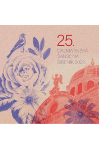 Razni izvođači - 25.Dalmatinska Šansona Šibenik 2022 CD - omot