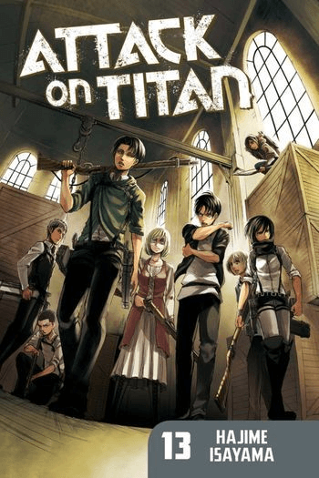 Attack on Titan, Vol. 13 (Manga) - naslovnica