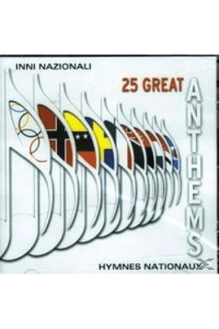Various Artists - 25 Great National Anthems CD - omot