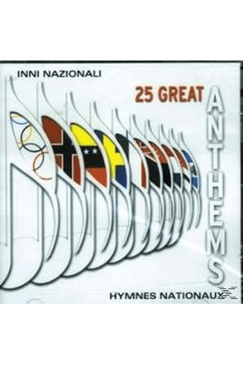 Various Artists - 25 Great National Anthems CD - omot