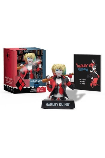Harley Quinn Talking Figure and Illustrated Book - slika proizvoda