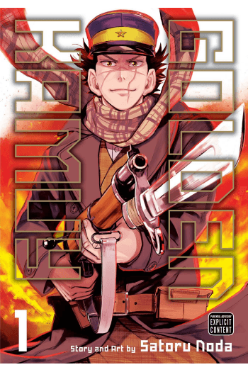 Golden Kamuy, Vol. 01 (Manga) - naslovnica