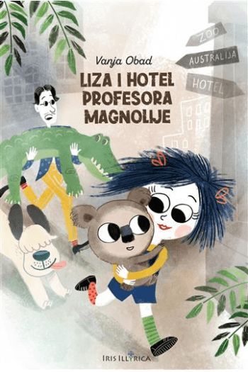 Liza i hotel profesora Magnolije - naslovnica