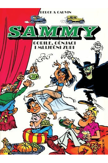 Sammy integral 4 Gorile,očnjaci i mliječni zubi (Strip) - naslovnica