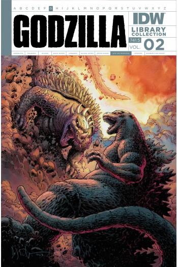 Godzilla Library Collection Vol. 2 (Strip) - naslovnica