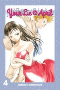 Your Lie in April, Vol. 04 (Manga) - naslovnica