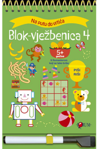 Blok vježbenica 4 - naslovnica