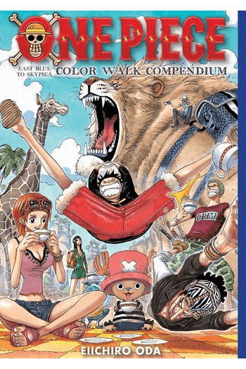 One Piece Color Walk Compendium: East Blue to Skypiea (Manga) - naslovnica