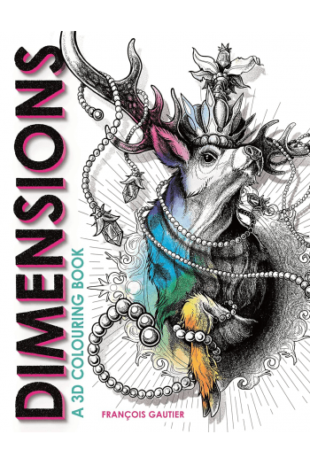 Dimensions: A 3D Colouring Book - naslovnica