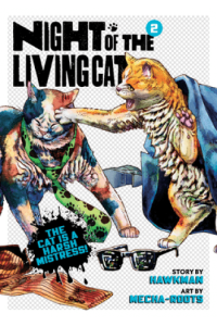 Night Of The Living Cat Vol. 2 (Manga) - naslovnica