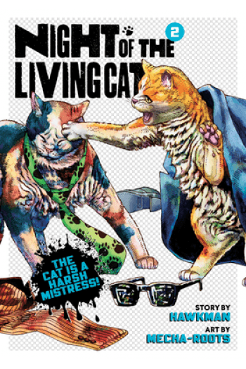 Night Of The Living Cat Vol. 2 (Manga) - naslovnica