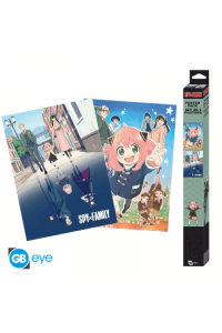 Spy x Family - Set 2 Posters Chibi 52X38 - A Double Family - slika proizvoda