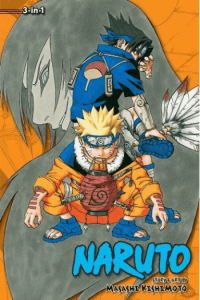 Naruto (3-in-1 Edition), Vol. 03 (Manga) - naslovnica