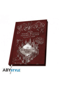 HARRY POTTER - A5 Notebook Marauder's map X4 - slika proizvoda