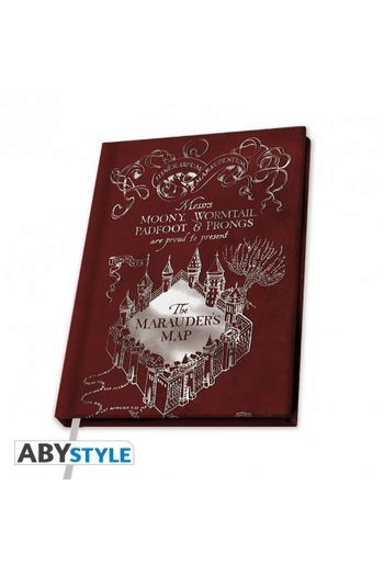 HARRY POTTER - A5 Notebook Marauder's map X4 - slika proizvoda