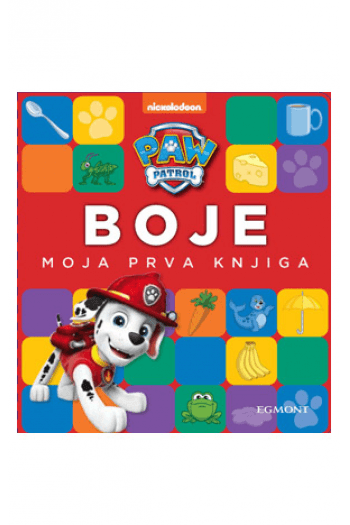 Paw Patrol: Boje - naslovnica
