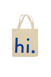 Platnena Torba Hi.  - Plava