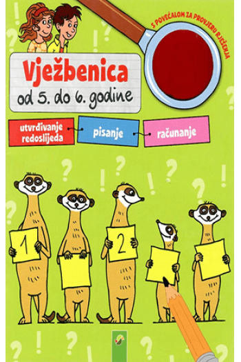 Vježbenica od 5. do 6. godine (Slikovnica) - naslovnica