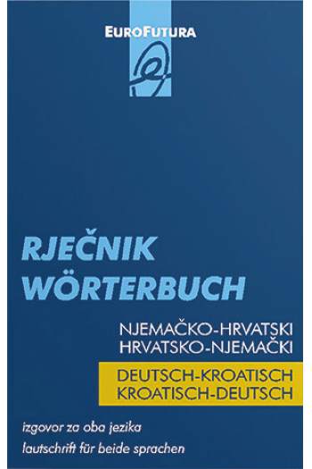 Rječnik njemačko-hrvatski/hrvatsko-njemački - naslovnica