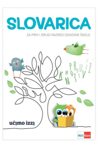Slovarica za prvi i drugi razred osnovne škole - naslovnica