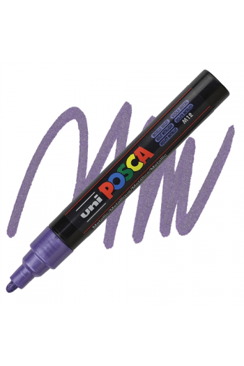 Marker Uni pc-5m Posca metallic ljubičasti - slika proizvoda