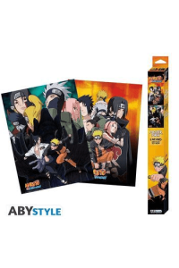 Naruto Shippuden - Set 2 Chibi Posters - Ninjas (52X38)