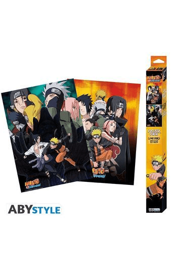 Naruto Shippuden - Set 2 Chibi Posters - Ninjas (52X38) - slika proizvoda