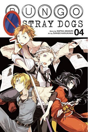 Bungo Stray Dogs, Vol. 04 (Manga) - naslovnica