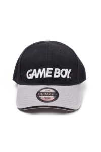 Difuzed Nintendo - Black/Grey Gameboy Logo Curved Bill Snapback