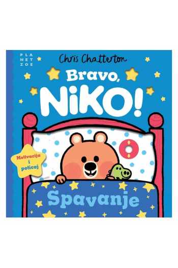 Bravo, Niko! Spavanje (Slikovnica) - naslovnica