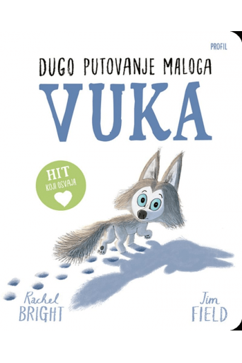 Dugo putovanje malog vuka (Slikovnica) - naslovnica