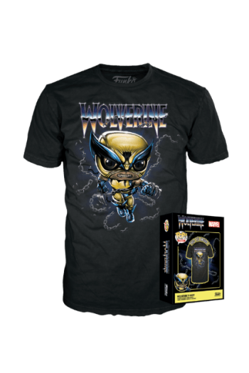 Funko Pop Tee: Marvel - Wolverine - slika proizvoda