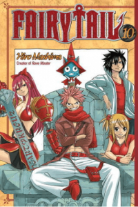 Fairy Tail, Vol. 10 (Manga) - naslovnica