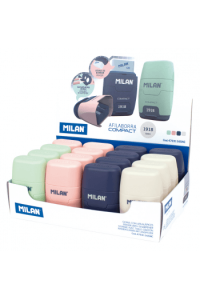 Gumica+šiljilo dvostruko MILAN COMPACT 1918 sort display P16/128