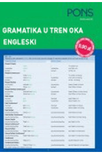 PONS gramatika u tren oka engleski - naslovnica