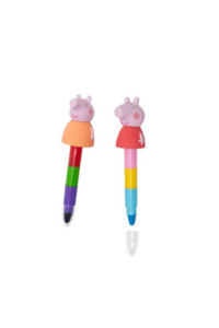 Blue Sky Peppa Pig Crayons - Stacking