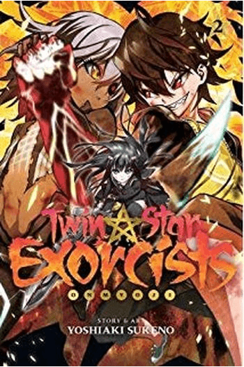 Twin Star Exorcists, Vol. 01 (Manga) - naslovnica