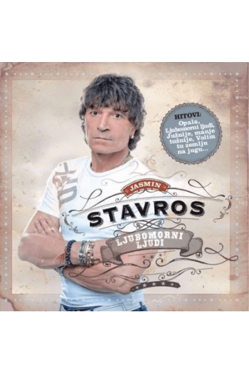 Jasmin Stavros - Ljubomorni ljudi CD - omot
