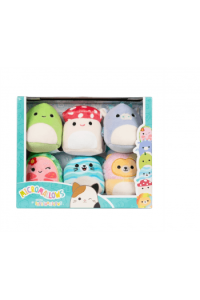 Squishmallows Micromallows 6Cm - 6Pk (Floyd, Leonard, Noah, Lena, Dane, Cortez)