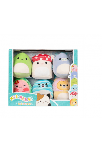 Squishmallows Micromallows 6Cm - 6Pk (Floyd, Leonard, Noah, Lena, Dane, Cortez) - slika proizvoda