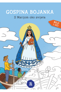 Gospina bojanka : S Marijom oko svijeta - naslovnica