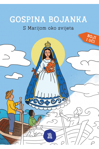 Gospina bojanka : S Marijom oko svijeta - naslovnica