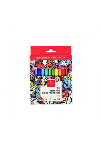 Flomaster Set1/12 Teenage, Koh-I-Noor 771002Ab23Ks - slika proizvoda