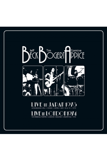 Beck, Bogert and Appice - Live in Japan 1973 & Live in London 1974 LP - omot