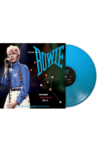 David Bowie - Live At The Forum Montreal 1983 (Turquoise Vinyl) LP - omot