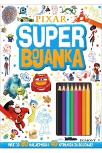Disney Pixar: Super bojanka - naslovnica