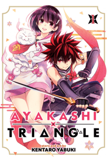 Ayakashi Triangle Vol. 1 (Manga) - naslovnica
