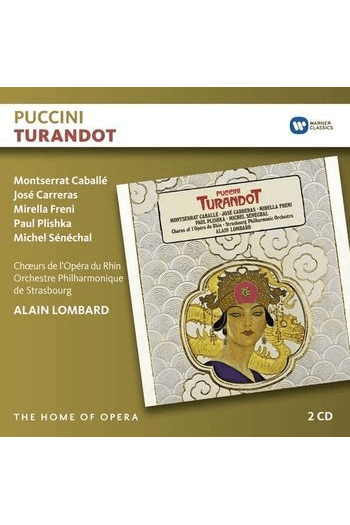 Giacomo Puccini - Turandot CD - omot