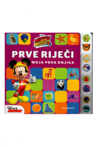 Prve riječi – moja prva knjiga - Mickey Mouse (Slikovnica) - naslovnica