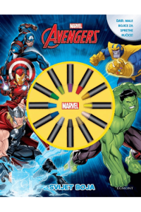 Svijet boja - Marvel Avengers - naslovnica